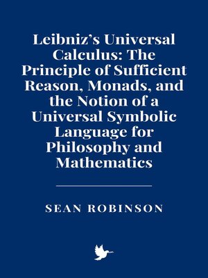 cover image of Leibniz's Universal Calculus